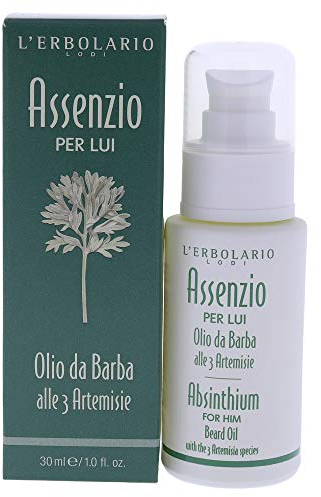 L'Erbolario Assenzio per Lui Olio da Barba con Tre Specie Artemisia