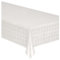 Nappe Damassée Blanche En Rouleau