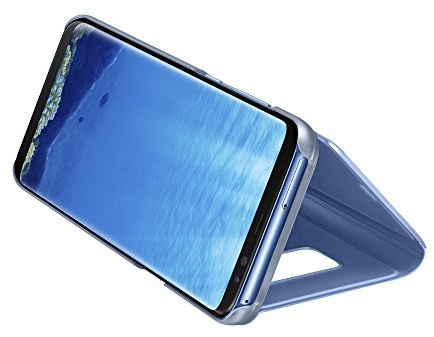 Samsung Original Coque Support à Rabat pour Samsung Galaxy S8 Plus - Bleu