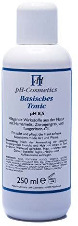Basisches Tonic, pflegt, erfrischt, und kl?rt, pH 8, 5 Tonic f?r jeden Hauttyp, ph-Cosmetics, 250 ml