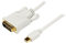 StarTech.com Cavo adattatore da mini Displayport a DVI da 90cm , Cavo convertitore da Mini DP a DVI risoluzione 1920x1200 e HDTV fino a 1080p, Compatibile PC/MAC -Thunderbolt, Bianco (MDP2DVIMM3W)