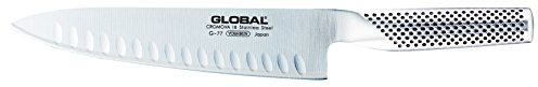 Globa: G77 (vecchio codice: G61) Cook's Knife Fluted 8cm.20)