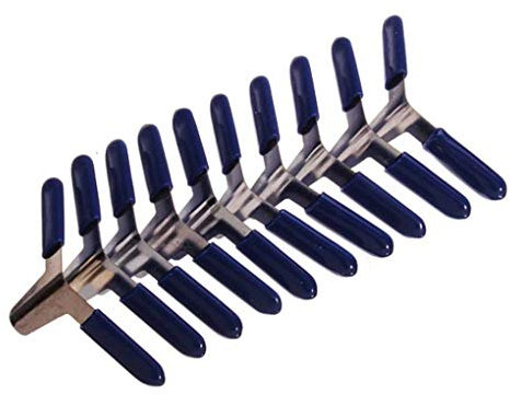 Yongse 10pcs Lock Picking Set - Blue Metal Lock Pick Accessories Set