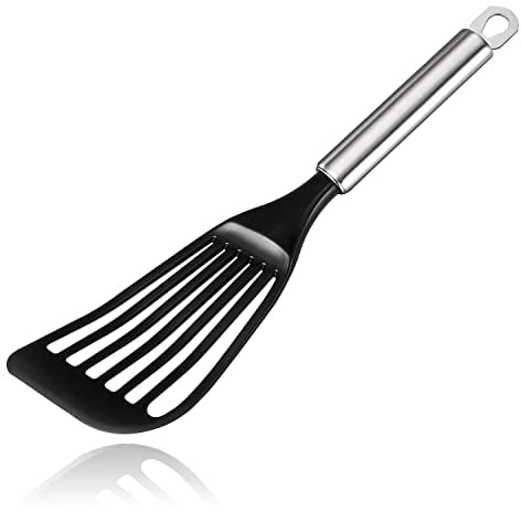 TENTA KITCHEN Flexible Egg Turner Fish Spatula, for Fish/egg/meat/dumpling Frying