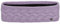 LIERYS Fauske Stirnband Damen mit Schurwolle 55-60 cm - Made in Germany - 10,5 cm breit - Innenfutter aus Fleece - Headband mit geflochtenem Strickmuster - Herbst/Winter flieder One Size