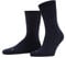 FALKE Unisex Run U Sso Baumwolle Funktionsmaterial Einfarbig Socken , Blau Marine 6120, 51-52