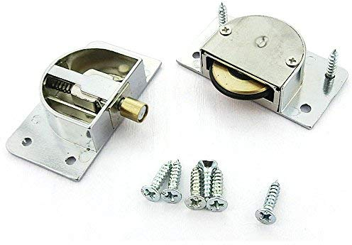 YuanQian YQ-1063 338 - Rodamiento de puerta corredera de armario, rueda de nailon