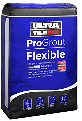 Ultra Tile Fix Grout - 10kg - White