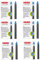 Herlitz 11378999 Tintenroller-Patronen my.pen, 5 Stück, blau (6er Pack, patronen my.pen)