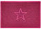 Nicoman Star Shape Embossed Entrance Door Mat Non Slip Dirt Trapper PVC Spaghetti Mat with Rubber Base, Jet Washable Quick Drying Doormat Indoor or Outdoor - (Large, Pink, 90 x 60cm)