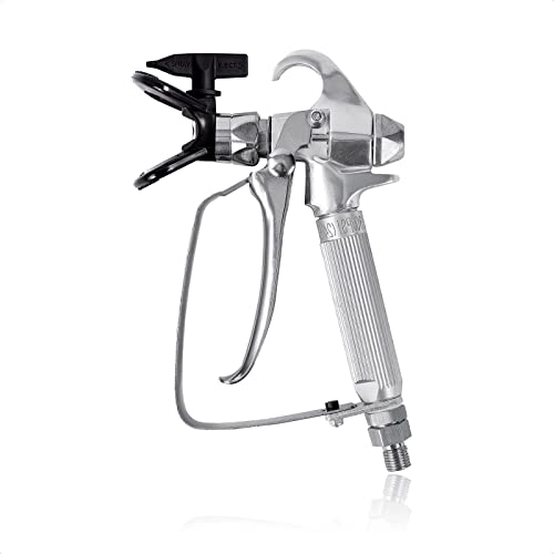 Werku WK500600, Pistola Pintar Airless, Calidad Profesional, Boquilla 517, Presión 250 Bar, Incluye Portaboquillas, Boquilla y Filtro