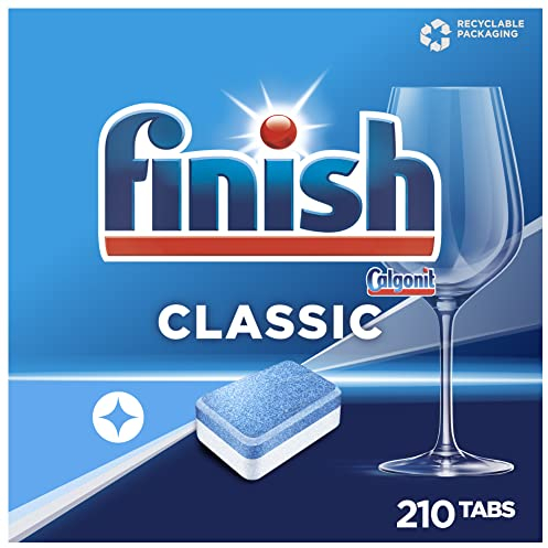 Finish Classic Gigapack Lot de 210 tablettes pour lave-vaisselle