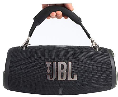 co2CREA Bandage en Nylon avec poignée pour JBL Xtreme 3 Enceinte Bluetooth Portable(Compris lal poignée Sangle,Non Compris Le Haut-Parleur)(Noir)