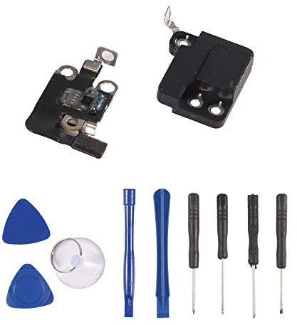 ALMOCN Módulo GPS de antena WiFi WLAN compatible con la serie iPhone, soporte de cubierta GPS, antena Wifi cable flexible con kit de herramientas de apertura para reparación (para iPhone 7P)