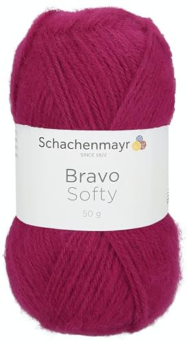 Schachenmayr Bravo Softy 9807589-08032 Farbe:Girly pink Handstrickgarne onesize