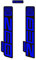 Adesivi compatibili con forcella bici Rock Shox Zeb Ultimate 2021