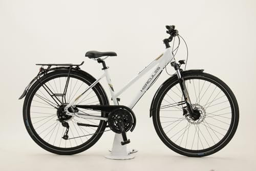 Hercules Tourer Comp 28 Zoll Trekkingrad 27-Gang Kettenschaltung weiß