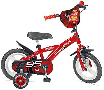 Huffy Unisex-Baby Bicicletta 12 Pollici Disney Cars Zoll Fahrrad, rot