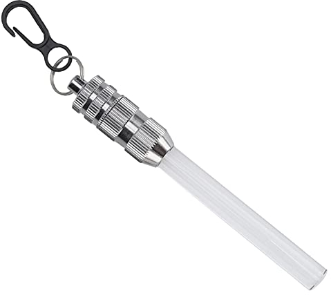 Alomejor Tauch-Warnsignal-Leuchtstab, Tauchlicht, das Taschenlampen-Lampen-Taucher- für Unterwassersport Warnt (Rot blinkt)