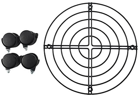 Torribaly Support de pot de fleurs en métal pour intérieur et extérieur