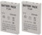 EN EL5 Battery, 2pcs Camera Battery Replacement 1600mAh Li Ion Battery Pack for Nikon Coolpix 3700 4200 5200 P3 P4 P80 P100 P500 Coolpix S10 Digital SLR Cameras