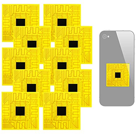 10 St Signalverstärker Aufkleber Für Mobiltelefon, Handy Booster Aufkleber Handy-Signalverstärker Handy-Signalverbesserungs-Aufkleber, Tragbar, Rückseitig Selbstklebend, Signalverstärker