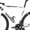 Kit mit 7 Aufklebern für Fahrrad, Schutzaufkleber, Universalrahmen, Fahrrad, MTB, Mountainbike, Rennrad, Cross, Fat Bike, Elektro-Downhill, Rahmen Abenteuer, Artikelnummer 2407 (070 Schwarz)