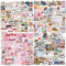 MOTIBACK 200 Adesivi Bookish per Libri, Kindle e Custodie Bookish Stickers, BookTok Piccante per Adulti, Vinile Impermeabile per Laptop e Bottiglie