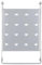 Wodustee Ladder Step Panel, Ladder Work Tray Panel Acessory, 150Kg Capacity Stable Attachment High-Altitude Tasks Supplies for Mechanics Electricians Painters Repair Construction