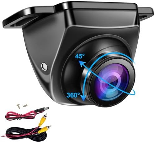 OBEST AHD Auto Rückfahrkamera 1080P 360 Drehbar Nachtsicht Universell