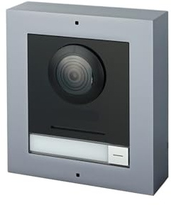 CUIchwWE IP Video intercom,DS-KD8003-IME1(B),multi-language 802.3af POE Villa IP Module Doorbell,Door Station,Door phone(With Surface box)