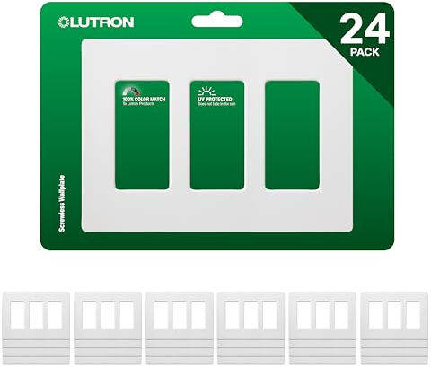 Lutron, Claro, Placca per interruttore con 3 aperture