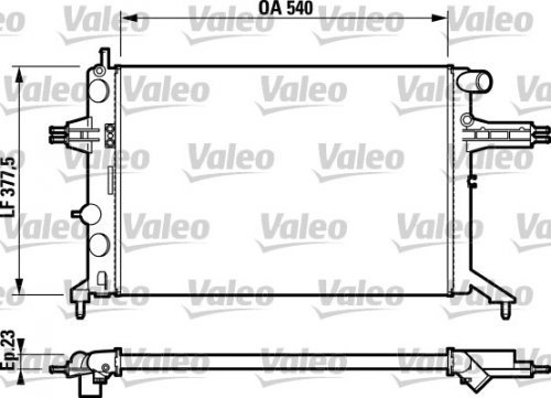 Valeo Service 732795 Radiator
