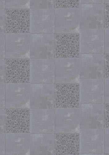 Gerflor selbstklebende Vinyl-Fliesen - Design 0633 Palermo Vinyl Fußbodenbelag 5m² pro Paket Vinylboden, Klebefliese, Vinylfliese
