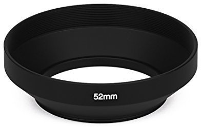 Lens Hood Wide Angle Universal 52 mm Lens Hood 52 mm