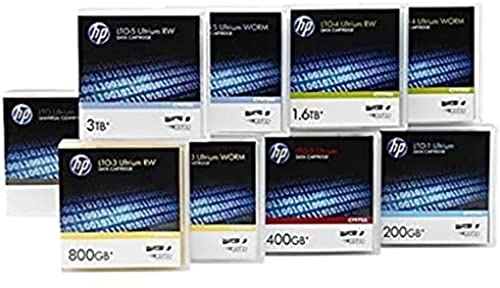 HP 20PK LTO-7 ULTRIUM Non Custom LBL