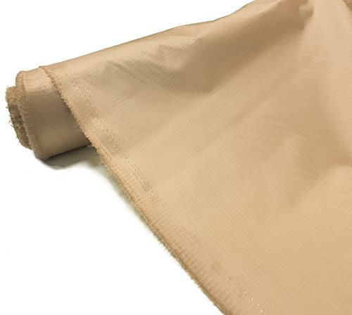 A-Express Beige Ripstop Fabric Waterproof 3.8oz Kite Material Outdoor Cover 5X Meters