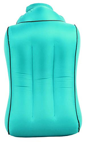 Aufblasbares Sofa, Luft Sofa Couch,wasserdicht tragbar Luftsofa, Indoor Oder Outdoor aufblasbare Matratzen, Gartenmöbel für Reisen Camping Wandern Meer Strand oder Festivals Party (Grün)