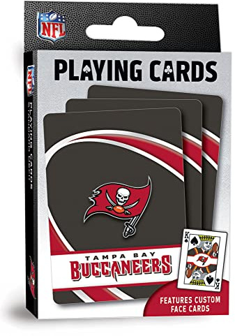 MasterPieces NFL Tampa Bay Buccaneers Spielkarten, 6,3 x 8,9 cm