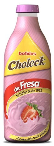 Choleck - Batido de Fresa, Bebida Refrescante y Nutritiva, Fuente de Calcio y Vitamina D - 1L