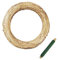 Strohkranz 30 cm Adventskranz Rohling + Bindedraht 60 M