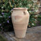 Palatina Keramik - Grande amphore en terre cuite avec anse - 70 cm - Pot en argile haut en Crète - Céramique résistante au gel - Amphores bombées pour l'extérieur, le jardin Olea - 70 cm