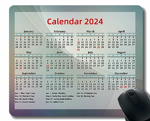 YENDOSTEEN 2025 Kalender Mauspad,Gaming-Mauspads,Blume dunkler Abendhimmel Büro Desktop Quadratisch Anti-Rutsch Mauspad