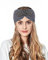 Fashband Fasce invernali in maglia intrecciata, con strass, fascia elastica per scaldaorecchie, fascia spessa per donne e ragazze