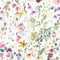 VEELIKE Papel Pintado Flores Acuarela Vintage Papel Pintado Hojas Tropicales Papel Pared Floral Blancas Papel Adhesivo para Muebles Murales Decorativos Pared Salon Decoracion Habitacion 44,5cmx300cm