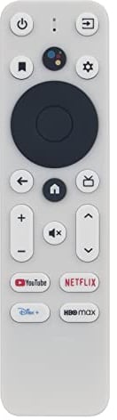 VINABTY 100024646 Sprachfernbedienung ersetzen Passend für ONN Android TV FHD Streaming Stick Device 100024646 100026240