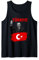 Recep Tayyip Erdogan Türkiye Flagge Türkei Türkische Politik Tank Top
