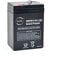 6v Battery, NX - NP4.5-6 6V 4.5Ah 6V 4ah - Sealed Lead Acid Rechargeable Battery For General purpose, Scooters, Quad Bikes, Childrens Kids Toy Car, Alarm, Electric Bike, Security Electronic devices,