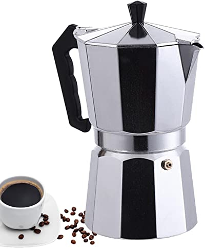 Rianpesn Pot Moka | Cafetière à style italien classique | Machine à café italienne à nettoyage rapipour latte ou cappuccino