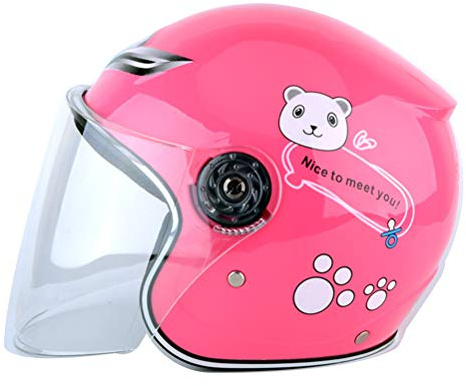 SyangKaitian Kinderhelm Kleinkind Fahrrad Skateboard Helme Verstellbarer Kinderhelm, Kinderfahrradhelm Ergonomischer Warmer winddichter Kinder-Motorradhelm für den Winter